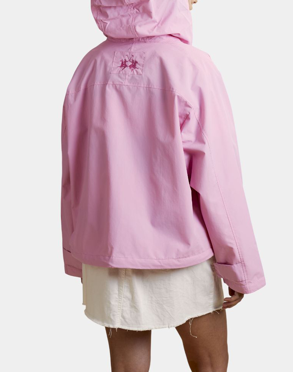 LA MARTINA ΜΠΟΥΦΑΝ WOMAN OUTDOOR NYLON TASLAN 3LMWCO003-05078 Pink φωτογραφία