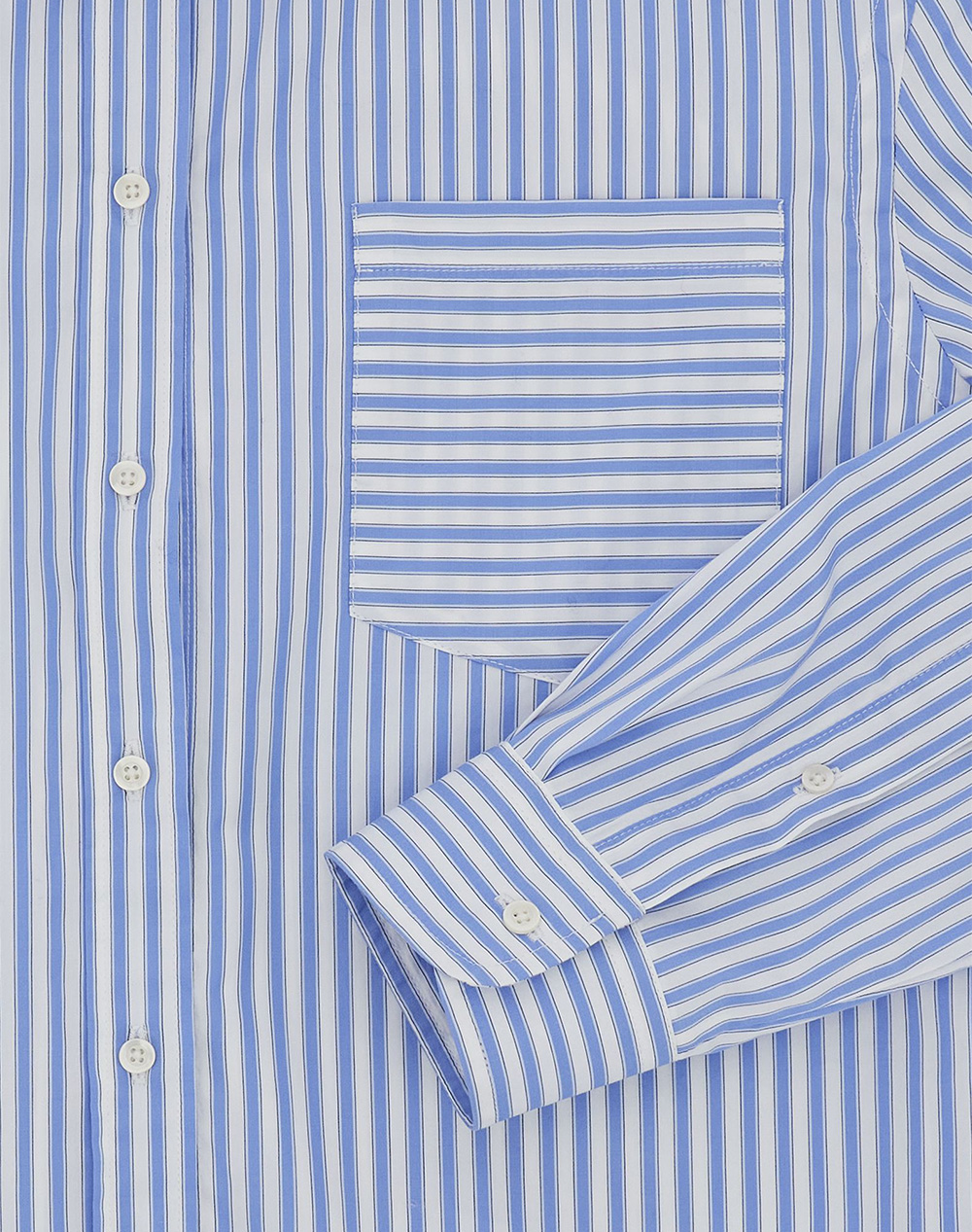 La Martina Πουκαμισο Μμ Woman Shirt Poplin 3Lmwcc002-S7057 Lightblue Γυναικεία ρούχα πουκάμισα Politikos Shop Πολιτικός