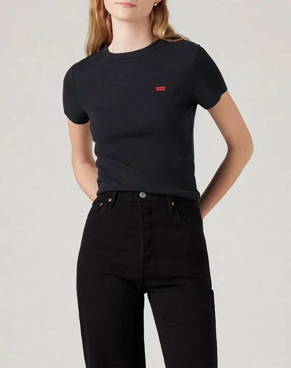 LEVIS ESSENTIAL SPORTY TEE A7419-0014-0014 Black
