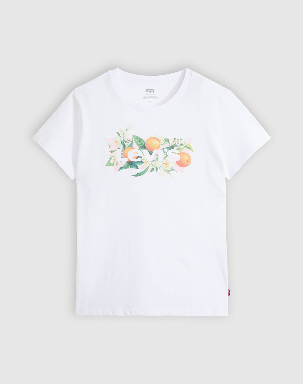 Levis 173693395 The Perfect Tee Whites Μπλουζακι Κοντομανικο Levi&Apos S 17369-3395-3395 White Γυναικεία ρούχα μπλούζες Τ-Shirt Politikos Shop 