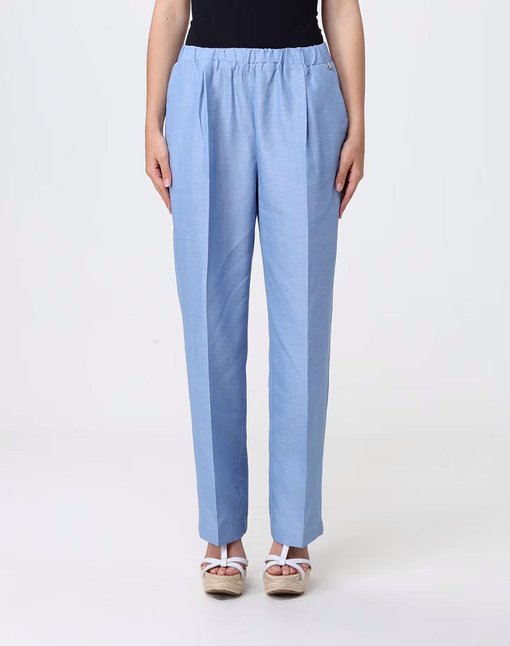 LIU JO WHITE_WA6C62_PANT.TS TPOTF LUNGO CLEAR SKY ΠΑΝΤΕΛΟΝΙ ΓΥΝΑΙΚΕΙΟ WA6427T48180131-X0131 LightBlue