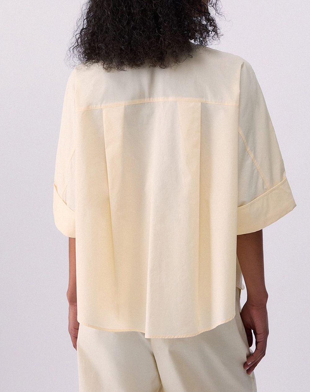 LIU JO LIU JO BLACK_CA6C54_ECS CAMICIA C/RICAMO ΠΟΥΚΑΜΙΣΟ ΓΥΝΑΙΚΕΙΟ CA6345TS246-P9640 LightYellow - 2