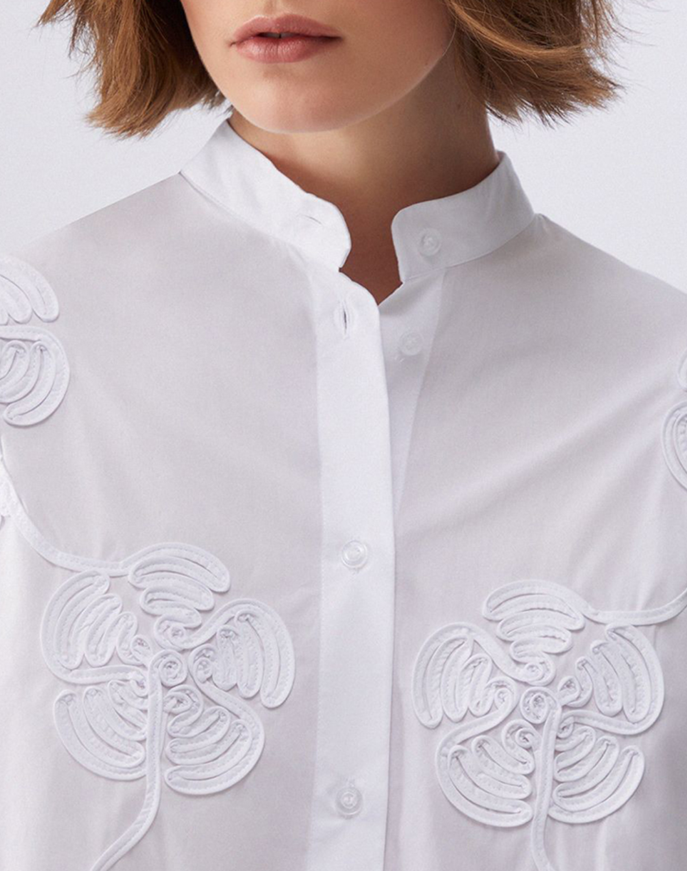 Liu Jo Black Ca6C47 Camicia Over Πουκαμισο Γυναικείο Ca6170T039A-11111 White Γυναικεία ρούχα πουκάμισα Politikos Shop Πολιτικός