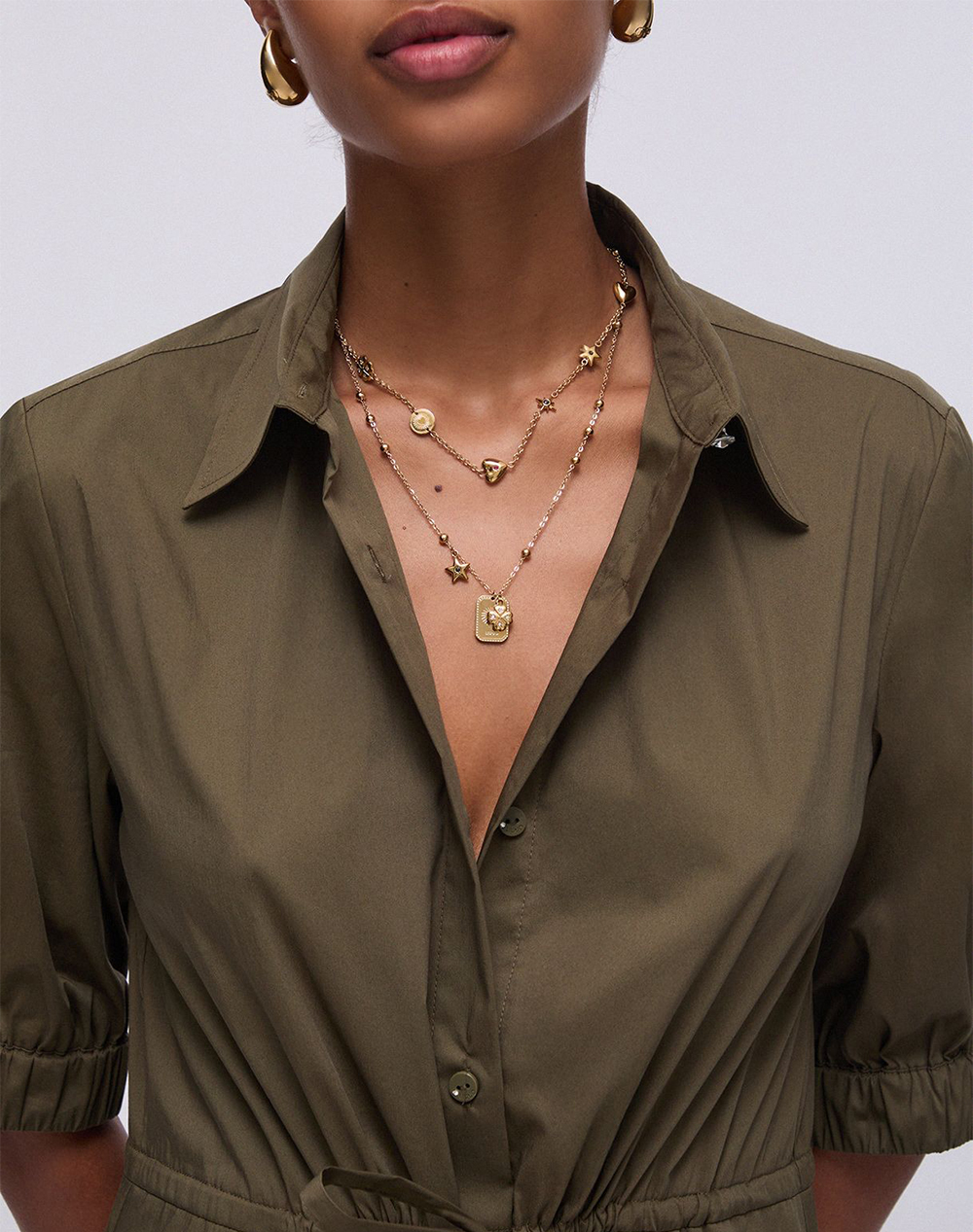 Liu Jo Beachwear Va6C05 Ecs Abito Ts Nav T Unita Φόρεμα Γυναικείο Va6117Ts330-X0763 Khaki Γυναικεία ρούχα φορέματα Politikos Shop Πολιτικός