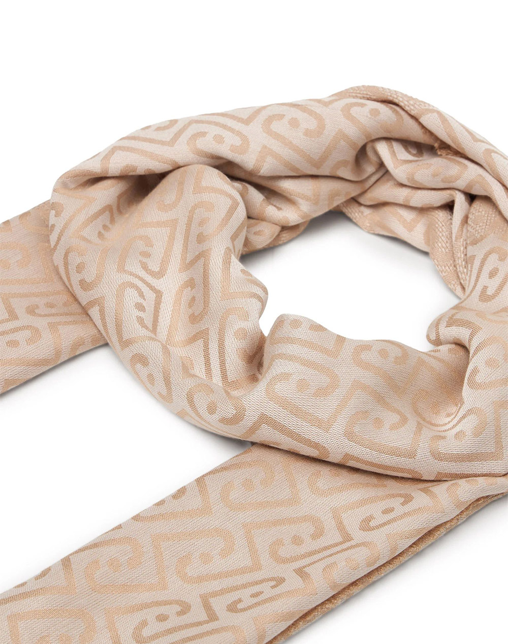 LIU JO SOFT AC_2A6A01_MIN OF 2 STOLA NEW LOGO CHAIN JACQ ΚΑΣΚΟΛ ΓΥΝΑΙΚΕΙΟ 2A6001T0300-00133 SandyBrown φωτογραφία