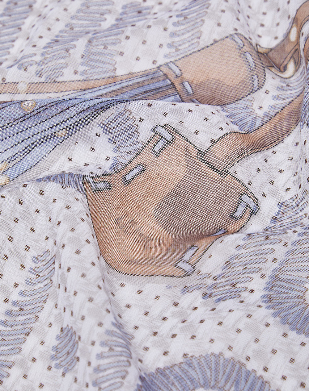 LIU JO SOFT AC_2A6A37_MIN OF 2 ECS FOULARD WEAVE CANVAS 120X ΚΑΣΚΟΛ ΓΥΝΑΙΚΕΙΟ 2A6037T2745-94111 SkyBlue φωτογραφία