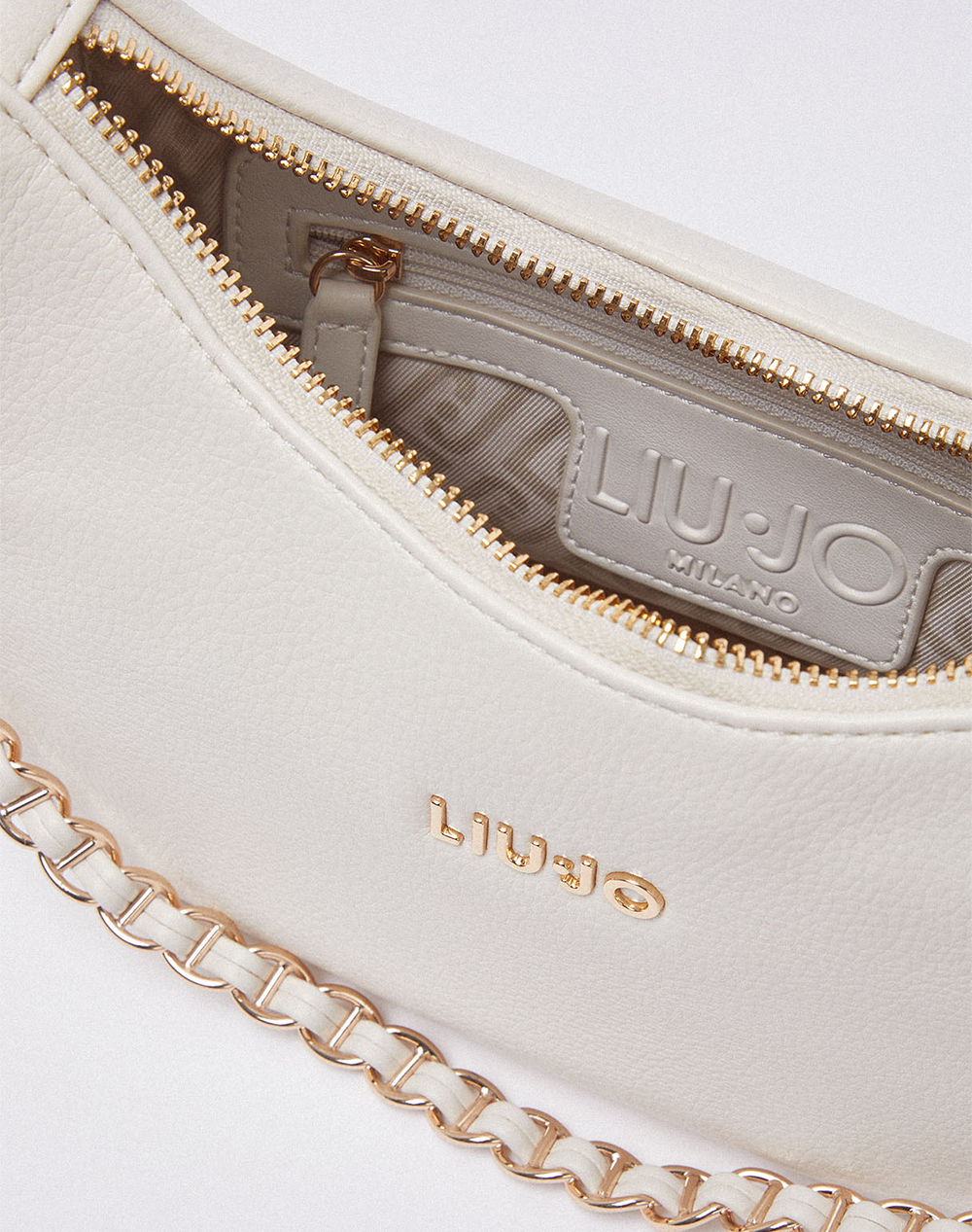 Liu Jo Ac Aa6A26 Min Of 2 Ecs S Hobo Τσάντα Γυναικείο Aa6180E1012-X0459 Cream Γυναικεία αξεσουάρ τσάντες Politikos Shop Πολιτικός