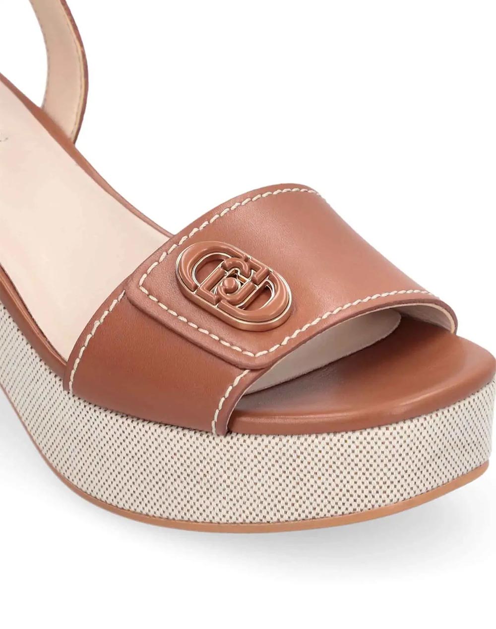 Liu Jo Dress 2 Harper 04 - Sandal Calf Παπουτσι Γυναικείο Sa6119P0102-S3804 Brown Γυναικεία παπούτσια Εσπαντριγιες Σανδαλια Politikos Shop Πολιτικός