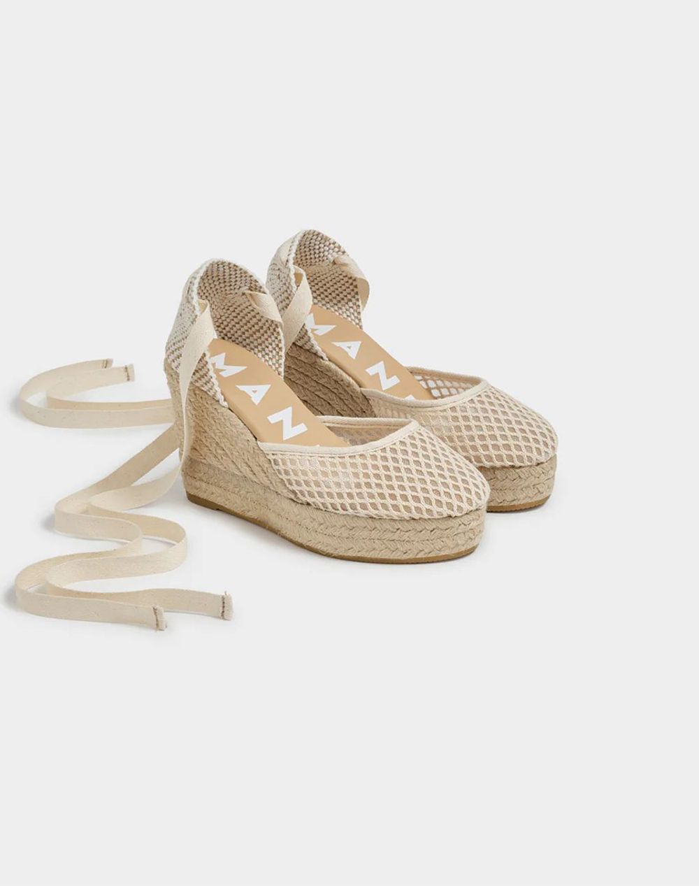 MANEBI X 5.4 WV, WEDGE ESPADRILLES X 5.4 WV-X 5.4 Biege φωτογραφία