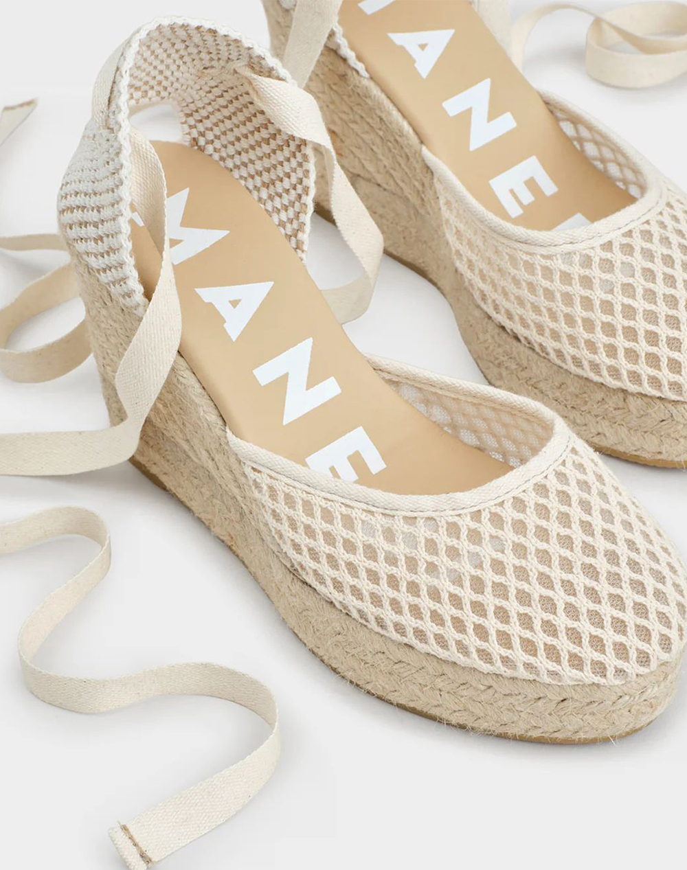 MANEBI X 5.4 WV, WEDGE ESPADRILLES X 5.4 WV-X 5.4 Biege φωτογραφία