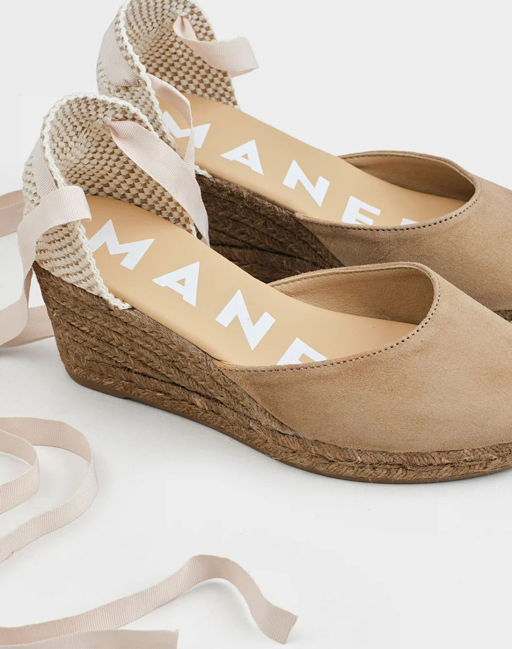 MANEBI W 1.6 WL, HAMPTONS , LOW WEDGE ESPADRILLES W 1.6 WL-W 1.6 Tan φωτογραφία