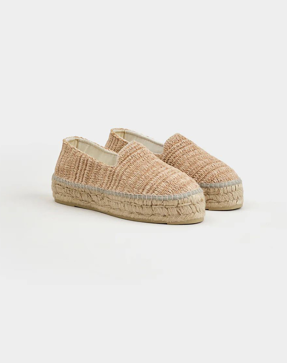 MANEBI H 1.5 D0, DOUBLE SOLE ESPADRILLES, NATURAL H 1.5 D0-H 1.5 Biege φωτογραφία