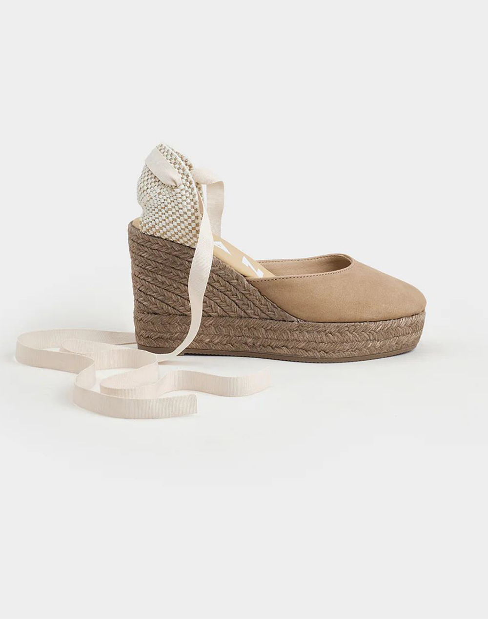 MANEBI MANEBI W 1.6 WV, HAMPTONS , WEDGE ESPADRILLES, VINTAGE TAUPE ON TONE W 1.6 WV-W 1.6 Biege