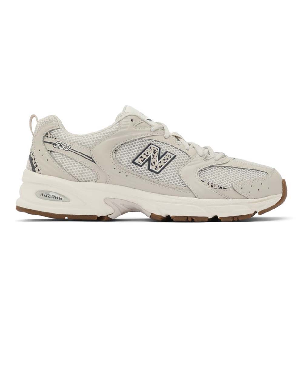 New Balance Γυναικεία Αθλητικά Sneakers Μπεζ Συνθετικό Υλικό Ύφασμα Mesh