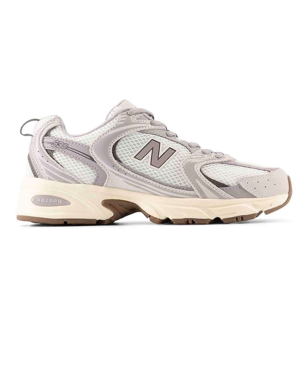 New Balance Αθλητικά Sneakers Γκρι Συνθετικό Υλικό Ύφασμα Mesh