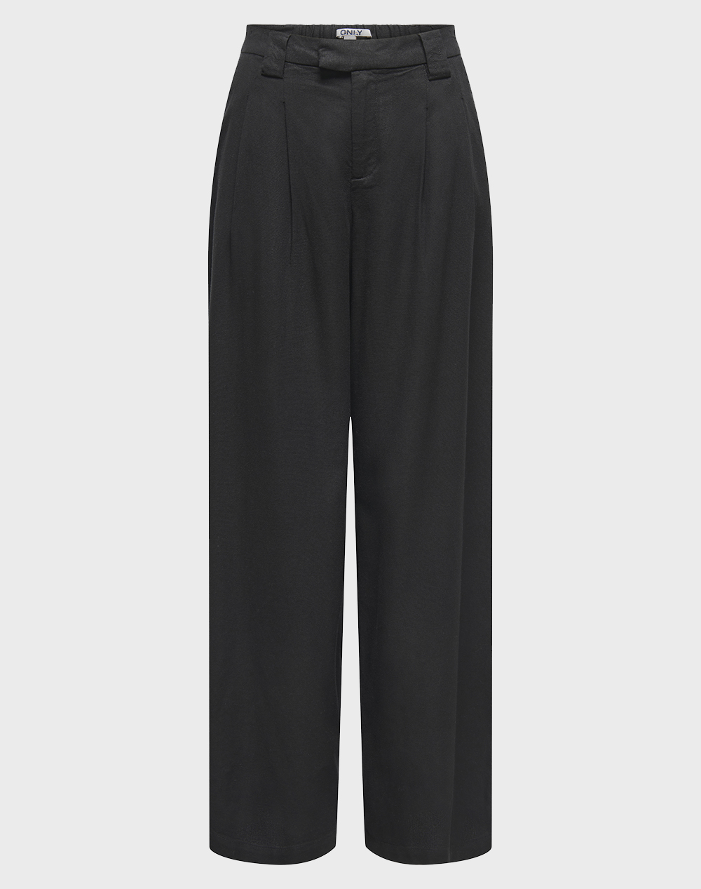 ONLY ONLSVEA-GOA MW LINEN BL WIDE CC PNT 15364120-BLACK Black