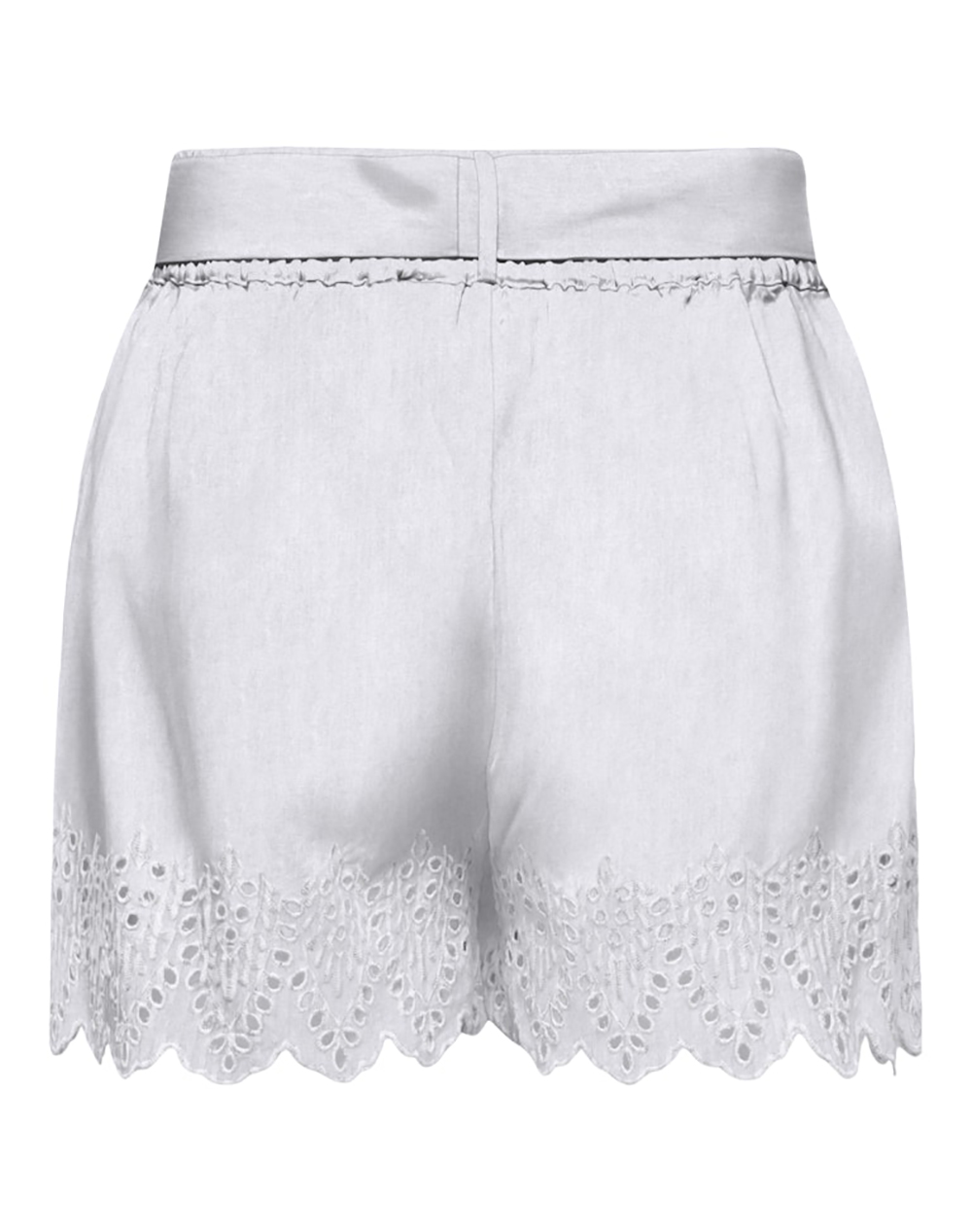 ONLY ONLTULUM EMB LOOSE BELT SHORTS WVN 15368893-Bright WhiteBRIGHT WHITE EMB White φωτογραφία
