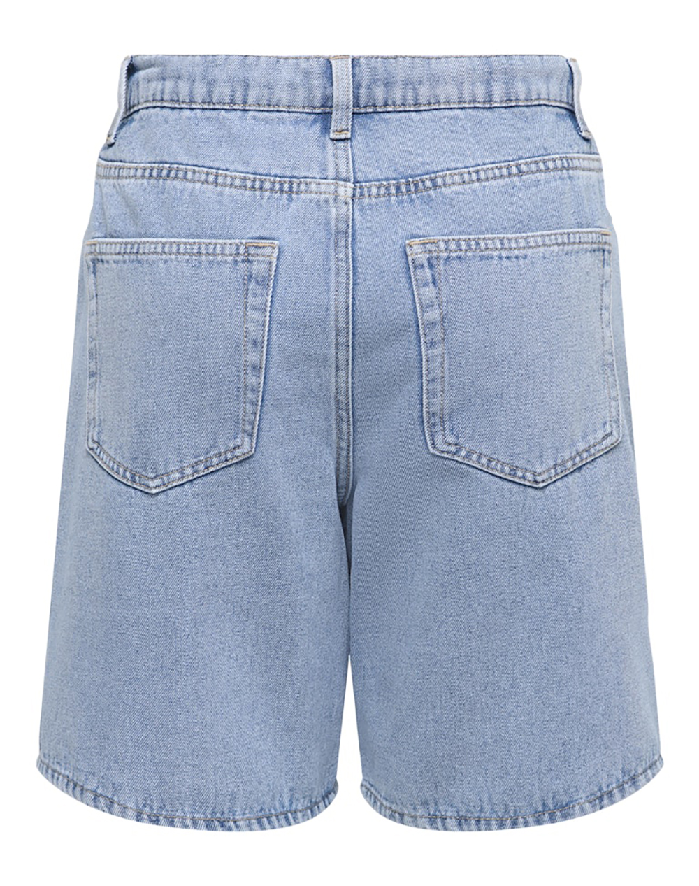 ONLY ONLY ONLHOPE HW WIDE STRING SHORTS DNM PIM 15371087-Light Blue Denim DenimLightBlue - 2