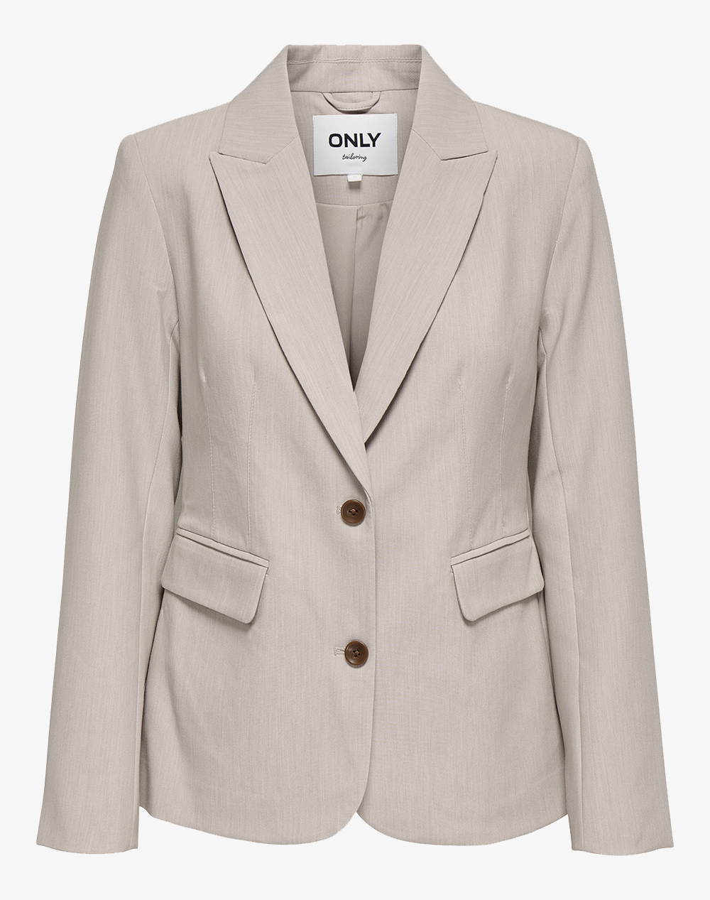 ONLY ONLRAVEN LIFE L/S FIT BLAZER CC TLR 15338389-StringMelange Biege