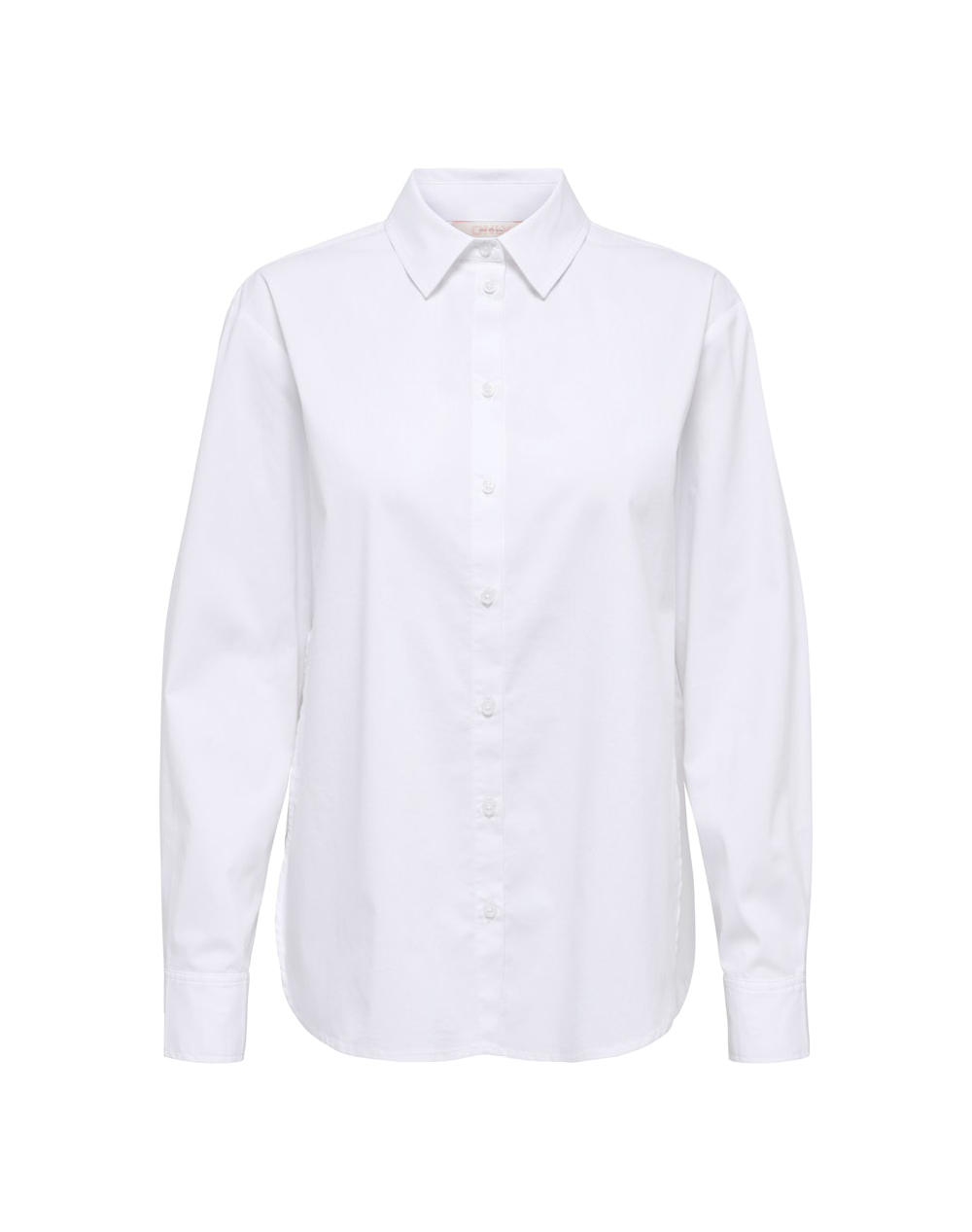 Only Onlbersa Ls Slit Detail Shirt Wvn Cc 15364453-Bright White Γυναικεία ρούχα πουκάμισα Politikos Shop Πολιτικός