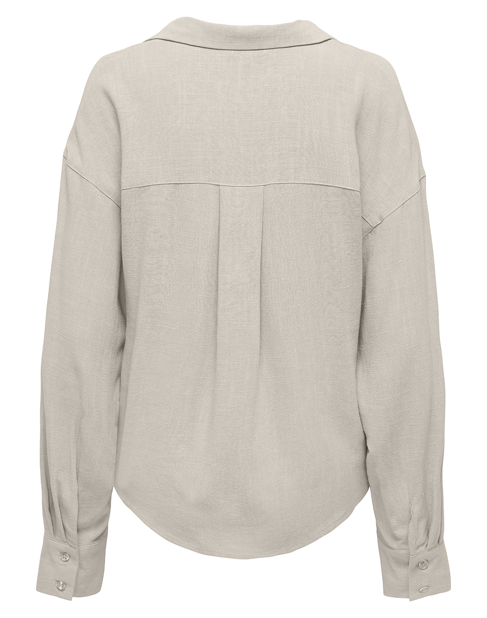 ONLY ONLY ONLSIESTA L/S LINEN BL BALLOON SHIRT PNT 15367420-Moonbeam Biege - 2