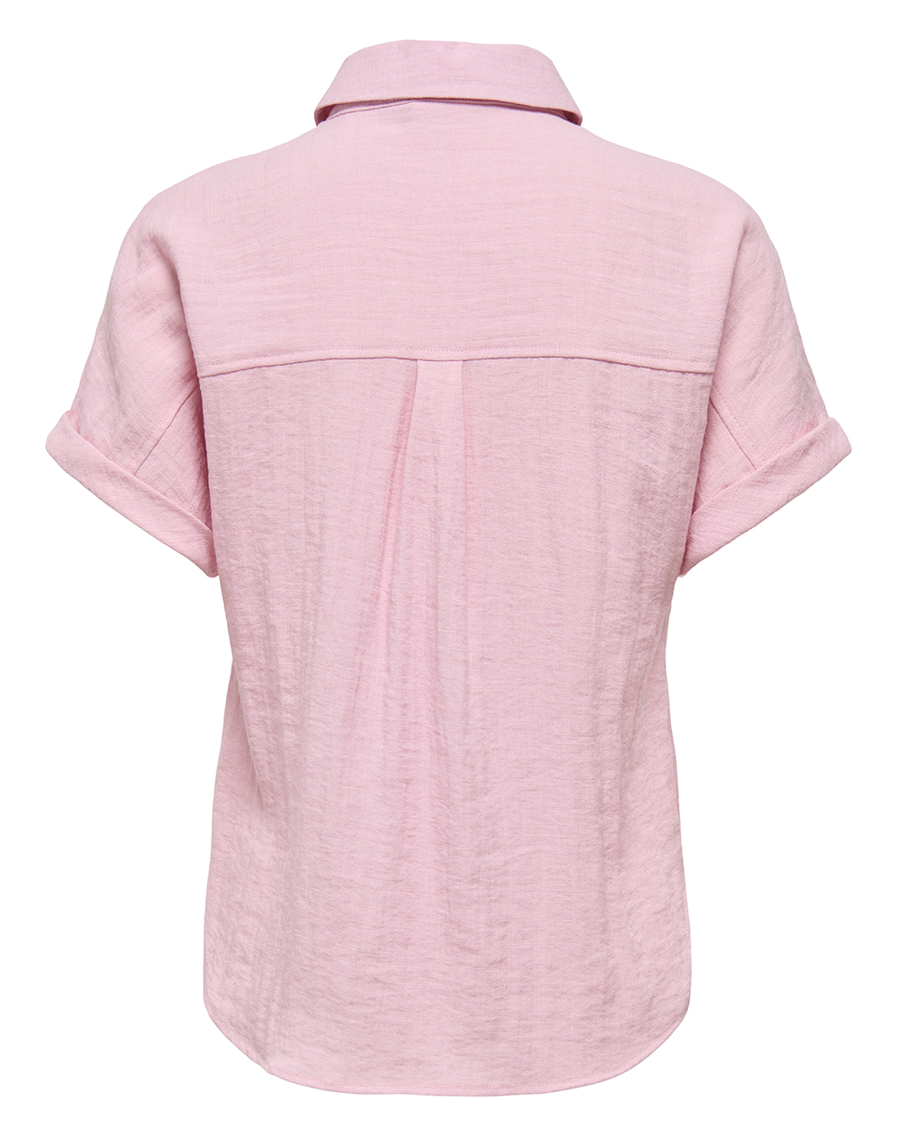 ONLY ONLY ONLITA S/S LINEN LOOK SHIRT TLR 15371917-Romance Rose Pink - 2