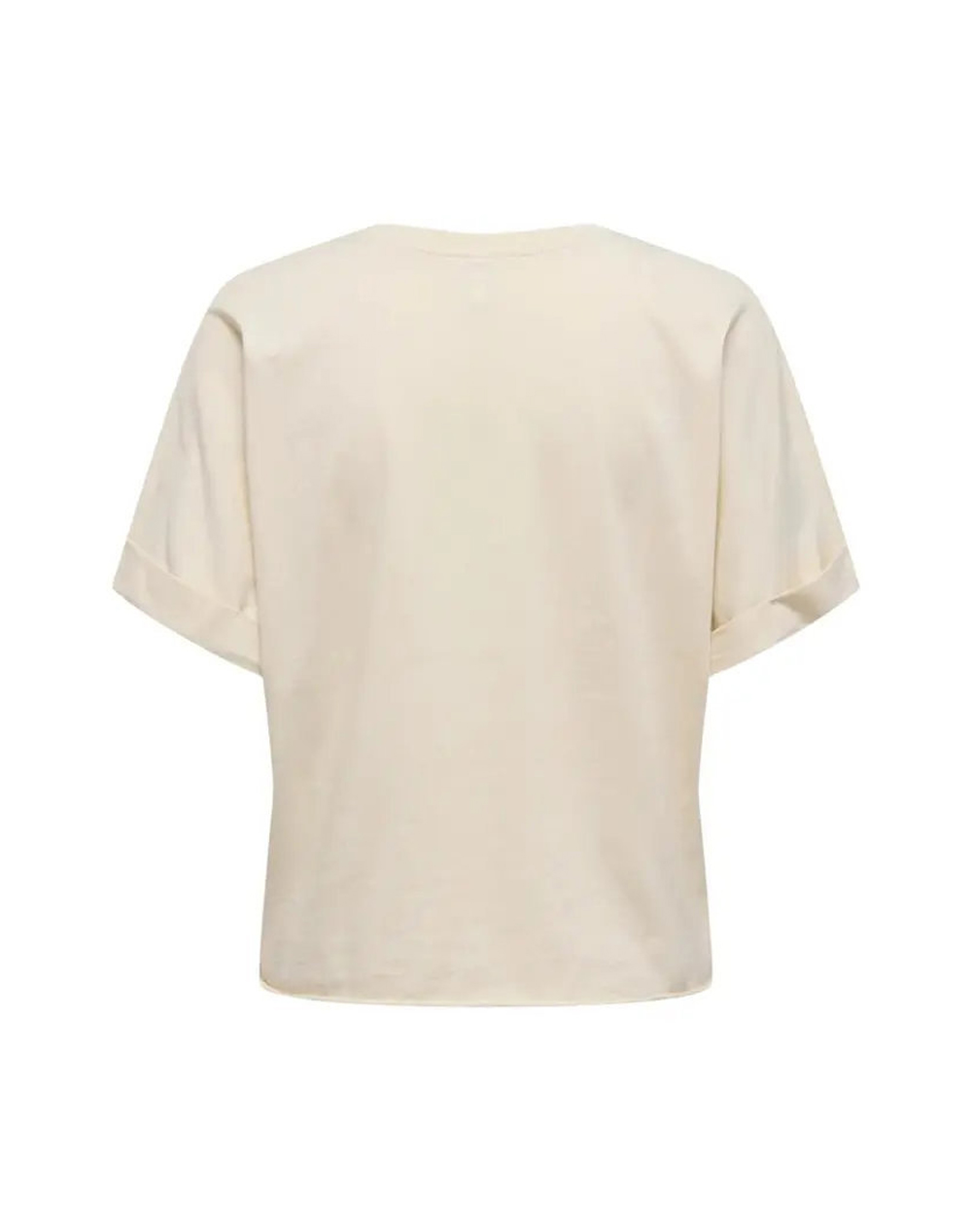 ONLY ONLY ONLLUCY S/S ANIMAL TOP BOX CC CS JRS 15339887-BirchAmourlauleo Cream - 2