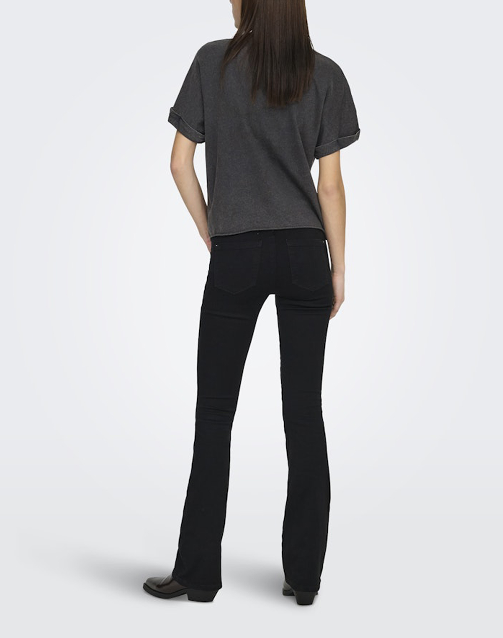 ONLY ONLY ONLLUCY S/S ANIMAL TOP BOX CC CS JRS 15339887-BlackAmourlauleo DarkSlateGrey - 2