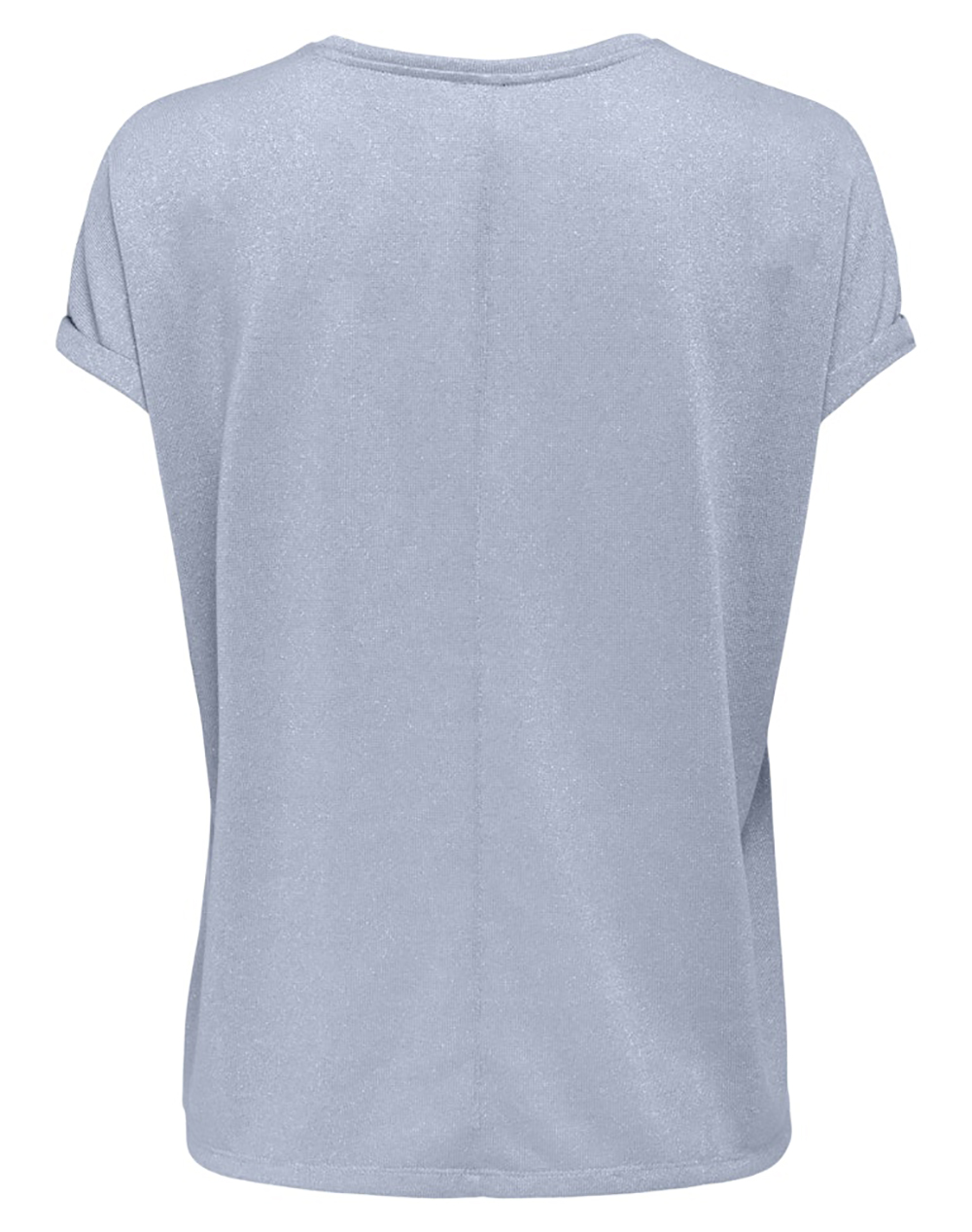 ONLY ONLY ONLAMBER SS O-NECK SHINE TOP JRS 15343485-Soft ChambraySilverglitter BlueViolet - 2