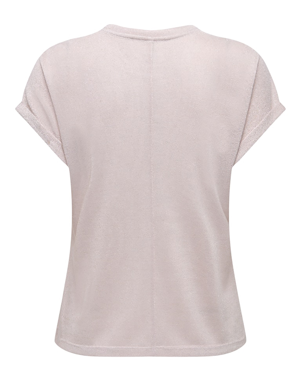 ONLY ONLY ONLAMBER SS O-NECK SHINE TOP JRS 15343485-Pale LilacGoldglitter LightPink - 2