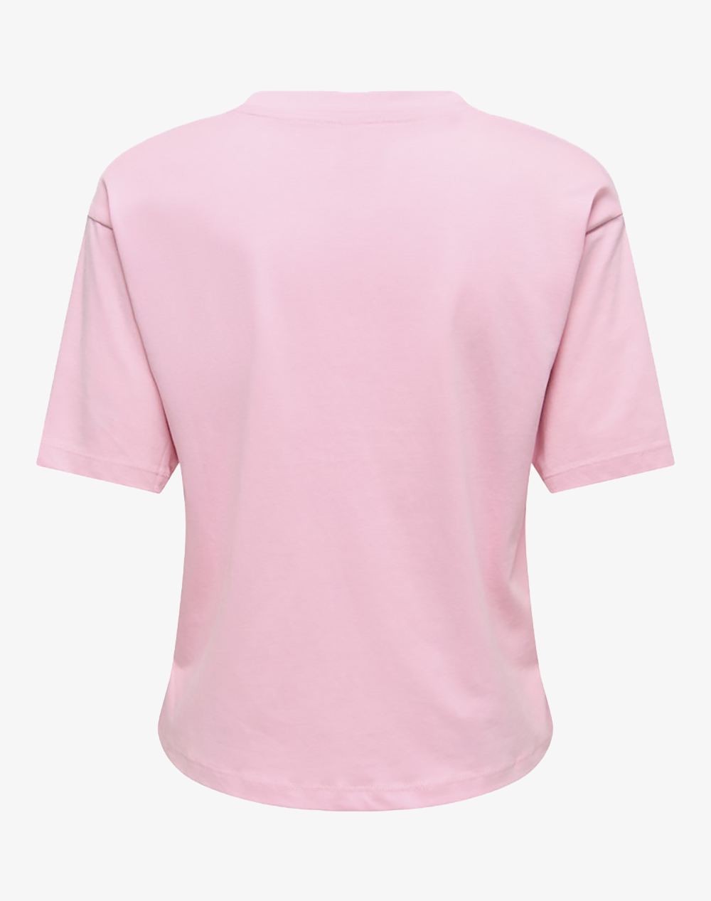ONLY ONLY ONLRHINE S/S BOXY PRINT TOP BOX JRS 15368901-Romance RoseAmourromanceroserhinestone Pink - 2