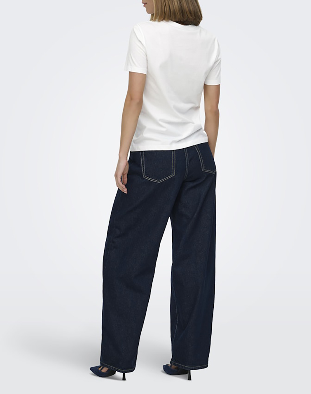 ONLY ONLNIKITA REG S/S TOP BOX JRS 15360256-Bright WhiteCherryseason White φωτογραφία