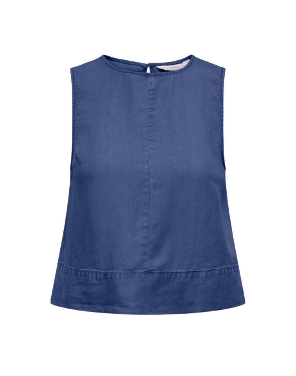 Only Onldorsi Charis Sl Top Wvn Cc 15363996-Dark Blue Denim Darkblue Γυναικεία ρούχα μπλούζες Τοπ Κορμακια Politikos Shop Πολιτικός