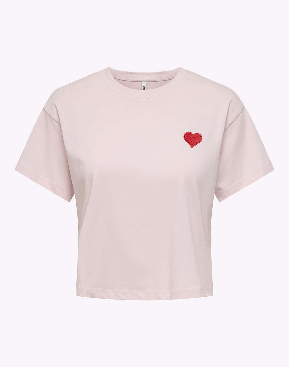 ONLY ONLBRIANNA S/S O-NECK TOP BOX JRS 15371982-Pale LilacTomato pure heart Lilac