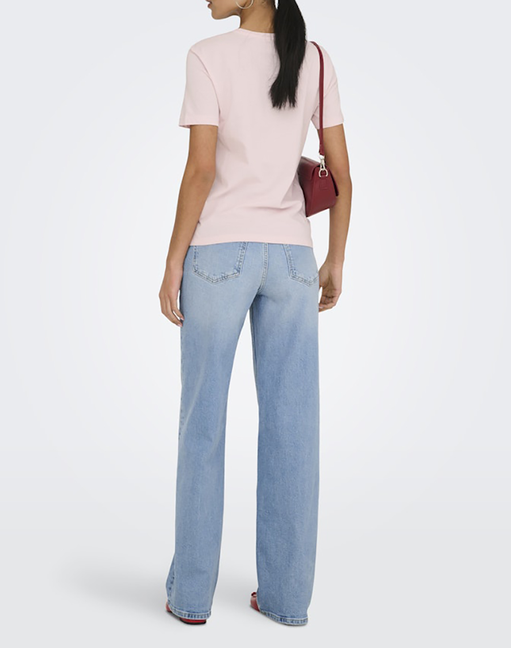 ONLY ONLY ONLPOLLY REG S/S POCKET TOP BOX JRS 15317989-Pale LilacSparkling strawberry Lilac - 2