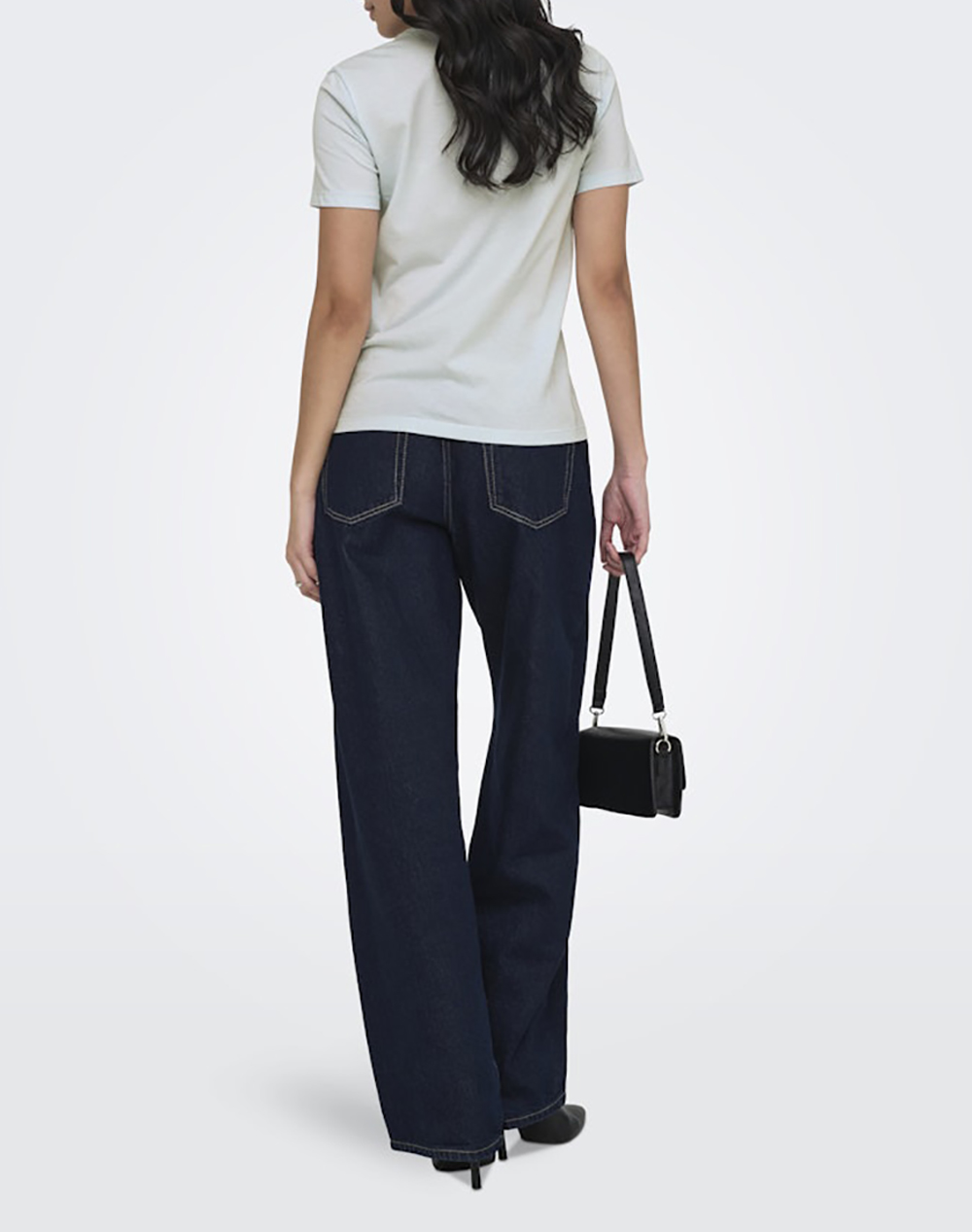 ONLY ONLY ONLKITA S/S SEQUINS TOP BOX JRS 15372191-Ballad BlueSalt coastal breeze LightBlue - 2