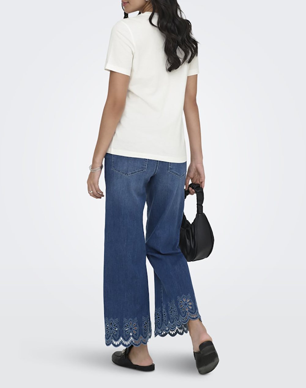 ONLY ONLKITA S/S SEQUINS TOP BOX JRS 15372191-Cloud DancerSouvenir coasta lbreeze OffWhite φωτογραφία