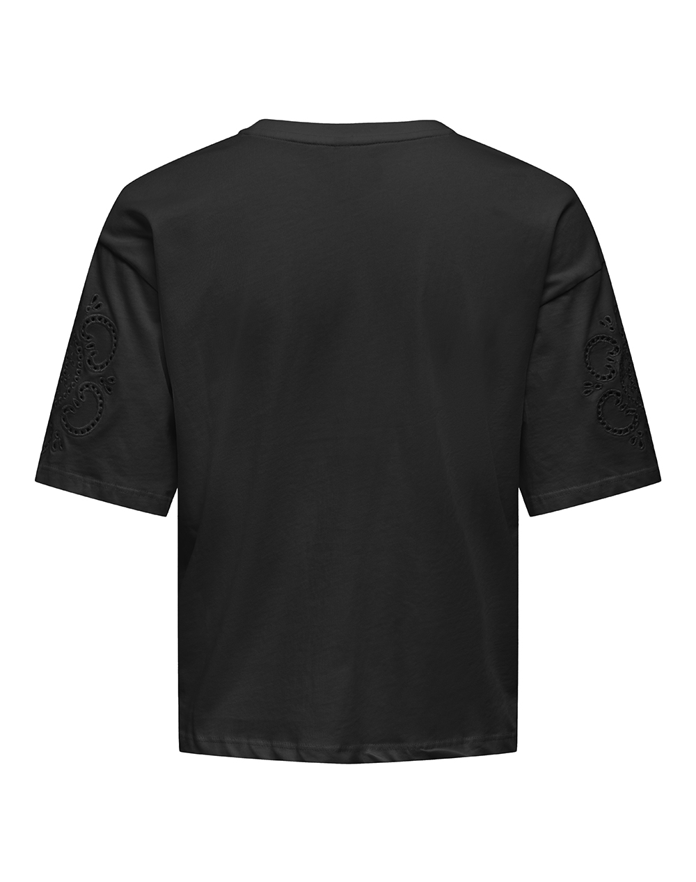 ONLY ONLY ONLTALLY S/S ROUND NECK BOX TOP JRS 15375859-BlackCircle lia Black - 2