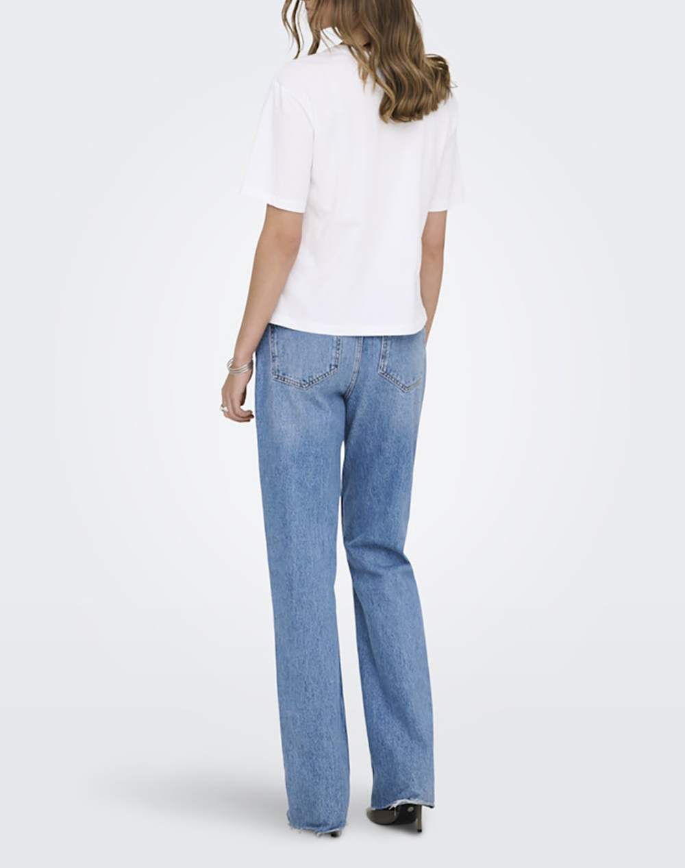 ONLY ONLY ONLSUSAN S/S PRINT TOP BOX JRS 15372179-Bright WhiteSusan pulse OffWhite - 2