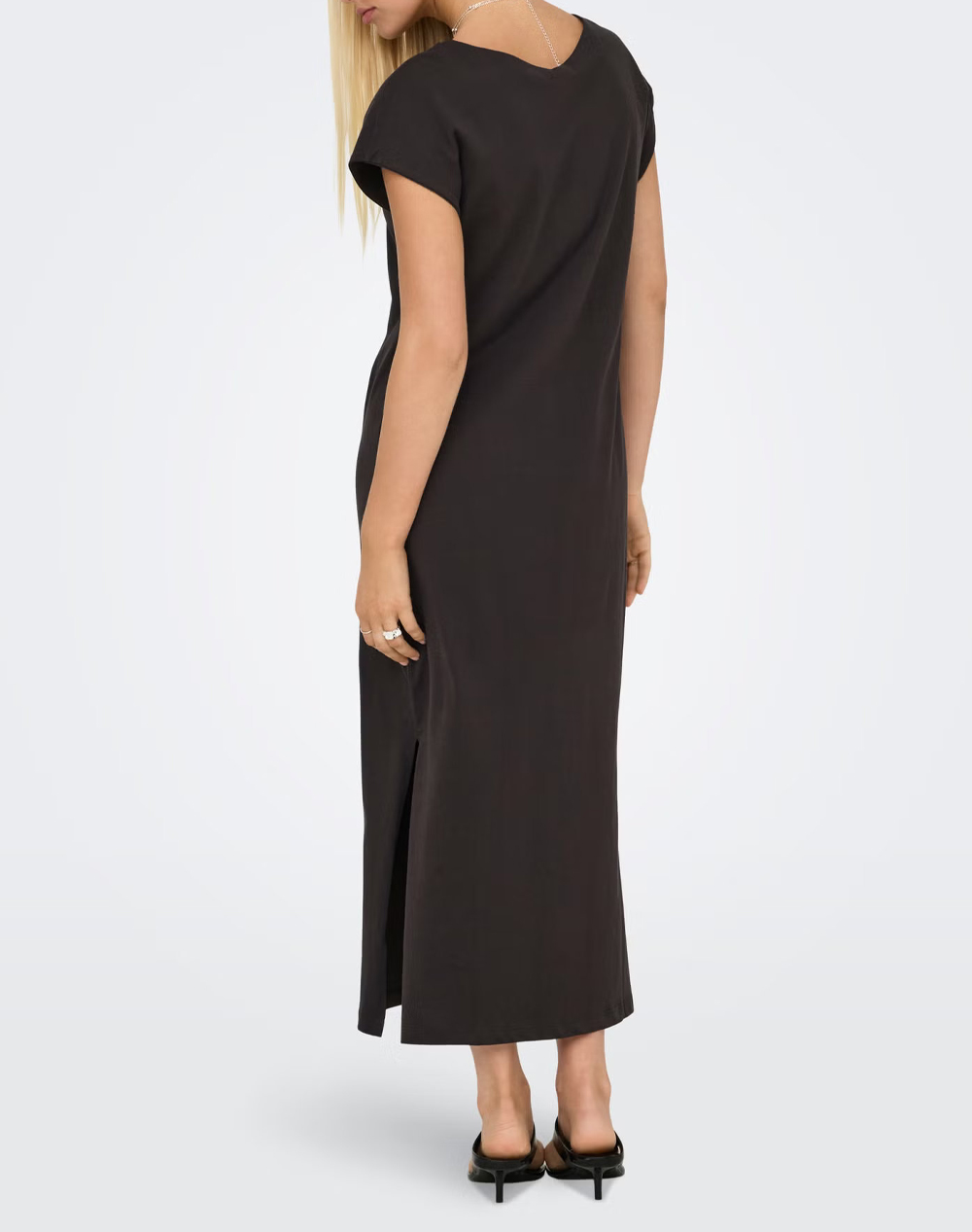 ONLY ONLY ONLMARA S/S DRESS JRS 15357675-Chocolate Torte DarkBrown - 2
