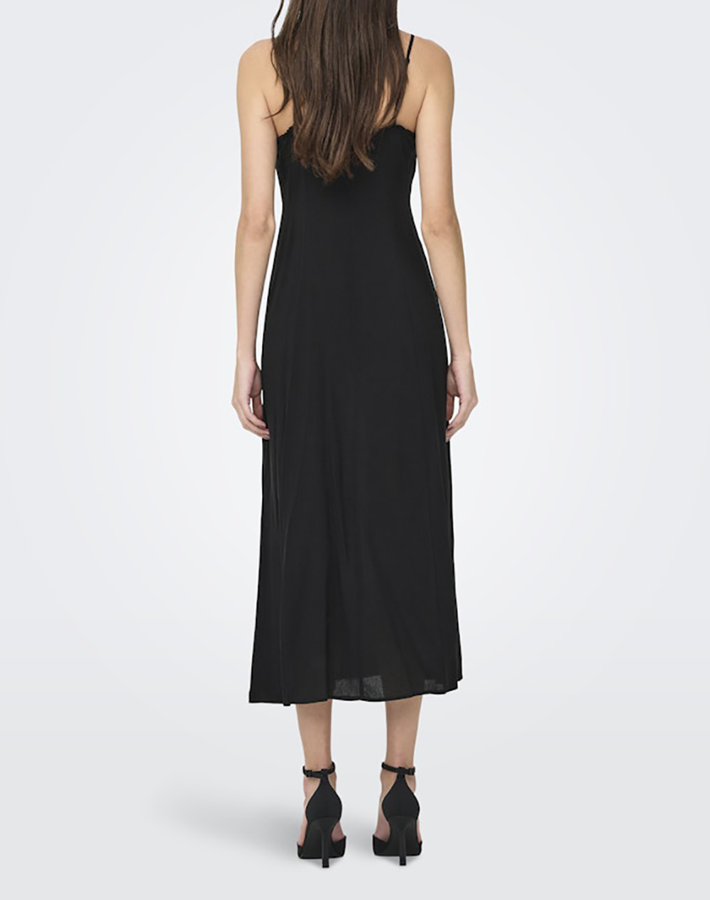 ONLY ONLY ONLNELLY LIFE ALEXA MIDI DRESS NOOS WVN 15322844-BLACK Black - 2