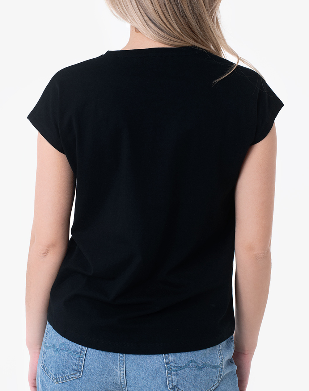 PEPE JEANS ESSENTIALS BLOOM ΜΠΛΟΥΖΑ ΓΥΝΑΙΚΕΙΟ PL504821-999/BLACK Black φωτογραφία