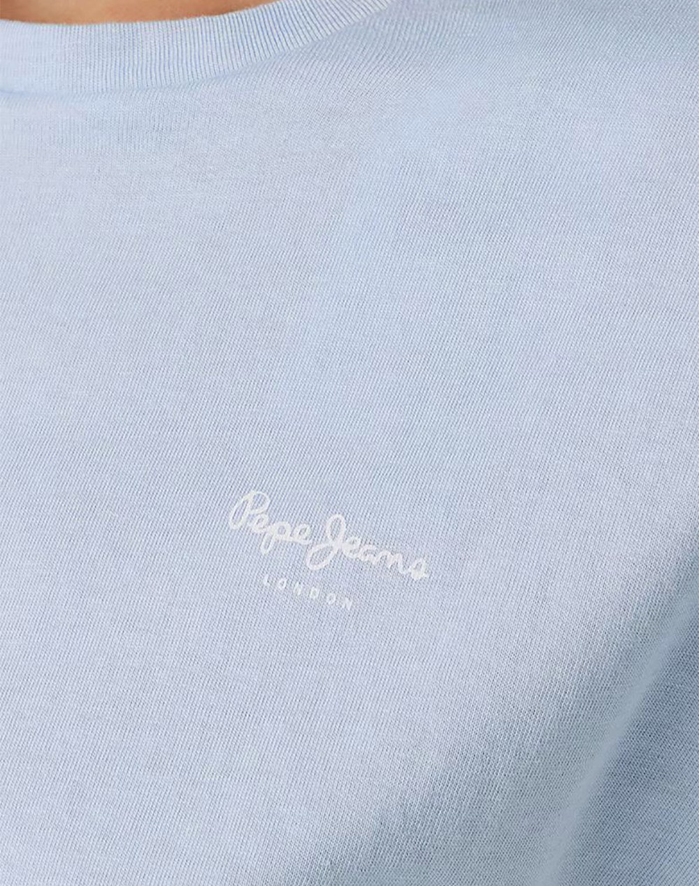 Pepe Jeans Essentials Bloom Μπλούζα Γυναικείο Pl504821-502 Oxford Blue Lightblue Γυναικεία ρούχα μπλούζες Τ-Shirt Politikos Shop Πολιτικός