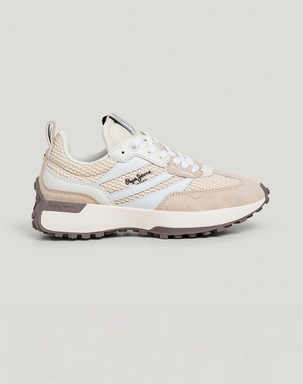 PEPE JEANS DROP 2 LUCKY KNITTED W ΠΑΠΟΥΤΣΙ ΓΥΝΑΙΚΕΙΟ PLS600046-808 Ecru