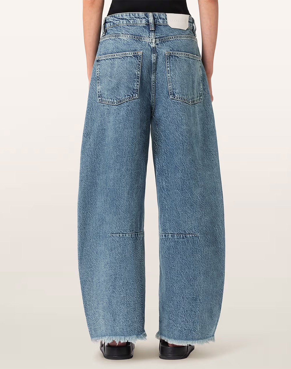 ALL SAINTS ALL SAINTS PAYTON CROP JEAN W012EE-Vintage Indigo DenimBlue - 2