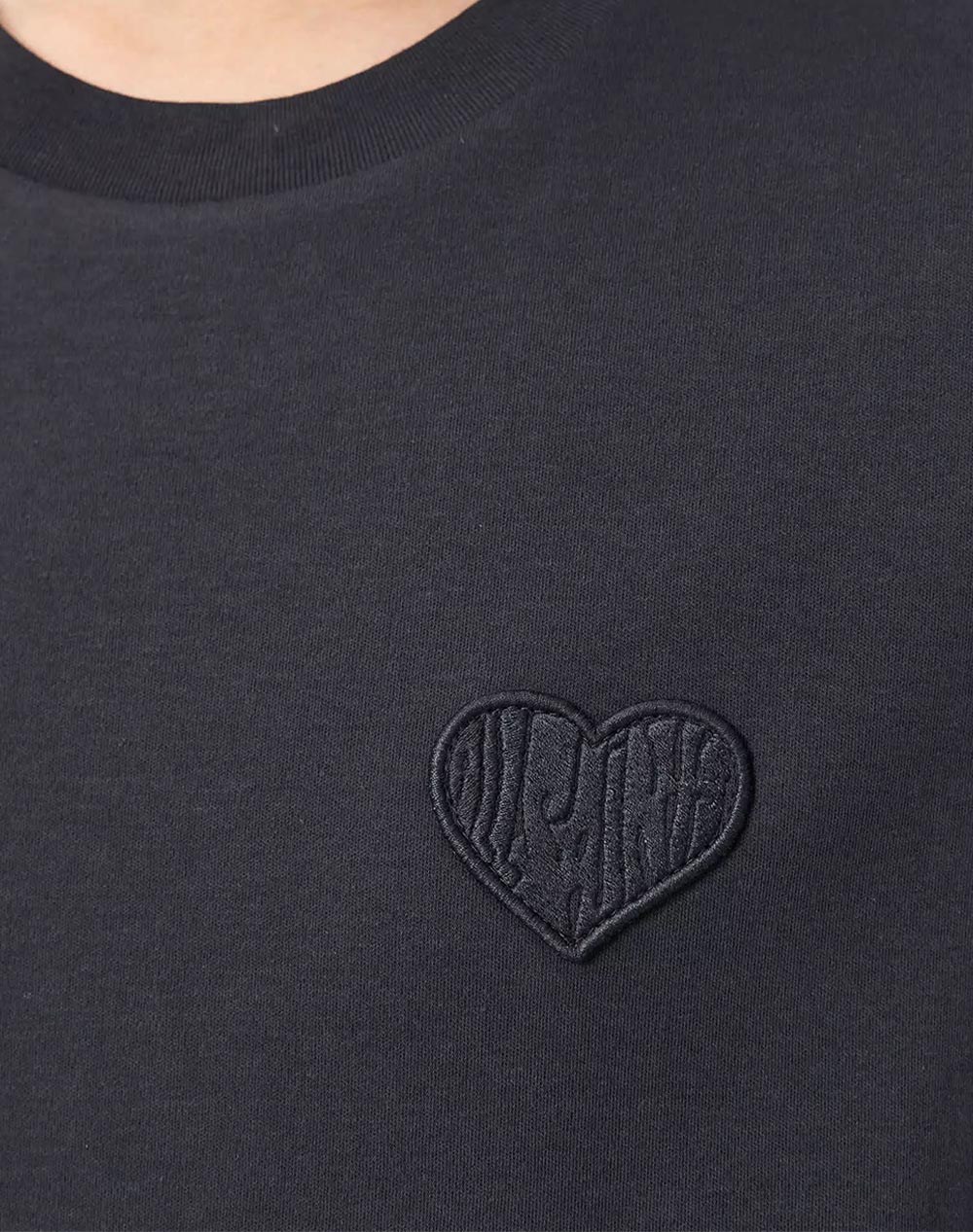 All Saintslover Lisa Tee W205Jc-Carbon Blue Darkblue Γυναικεία ρούχα μπλούζες Τ-Shirt Politikos Shop Πολιτικός