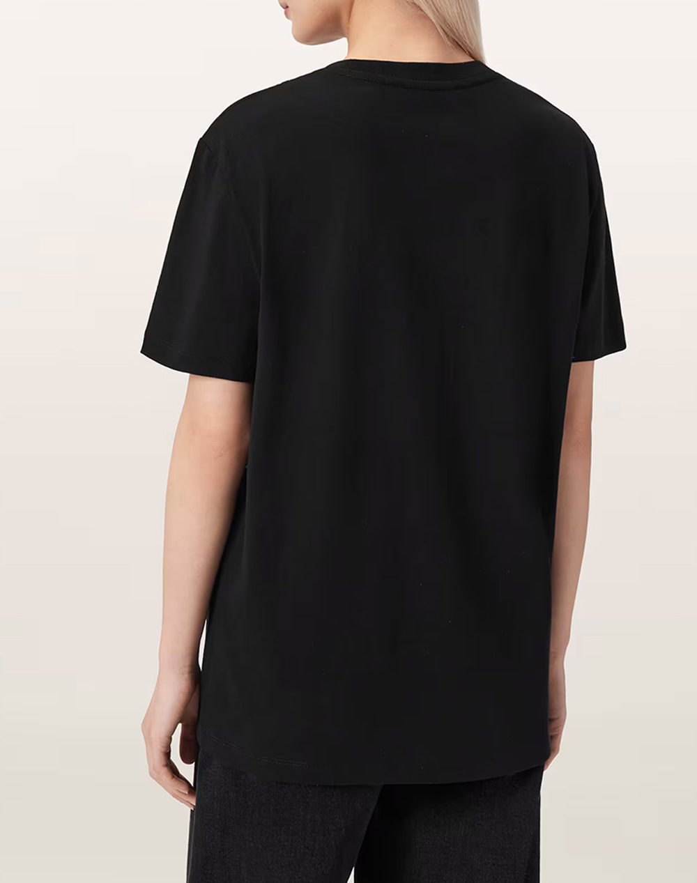 ALL SAINTS ALL SAINTS ZAYA BF TEE W040JE-BLACK Black - 2