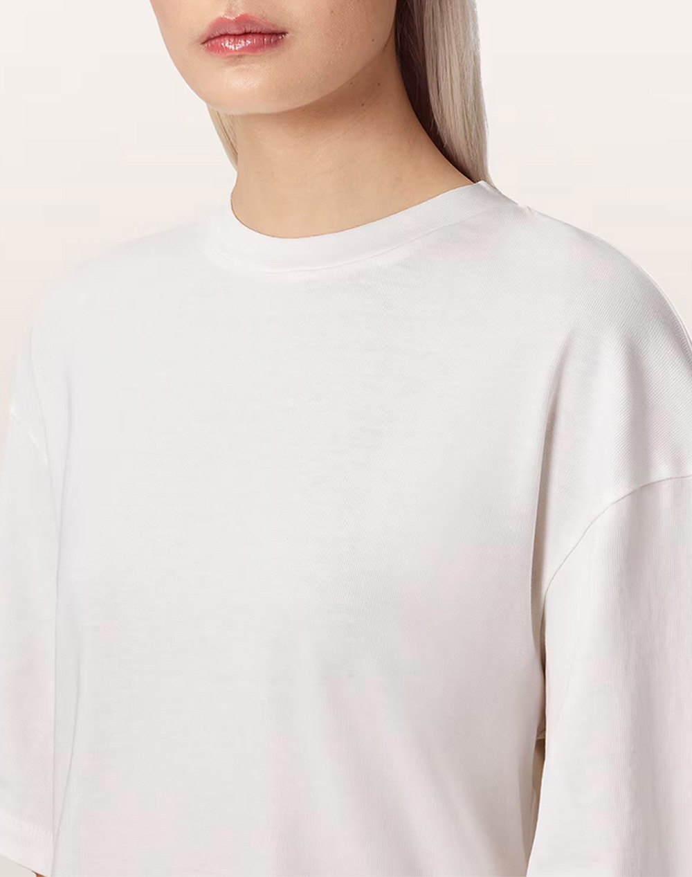All Saints Paloma Amelie Tee W087Je-Optic White Γυναικεία ρούχα μπλούζες Τ-Shirt Politikos Shop Πολιτικός