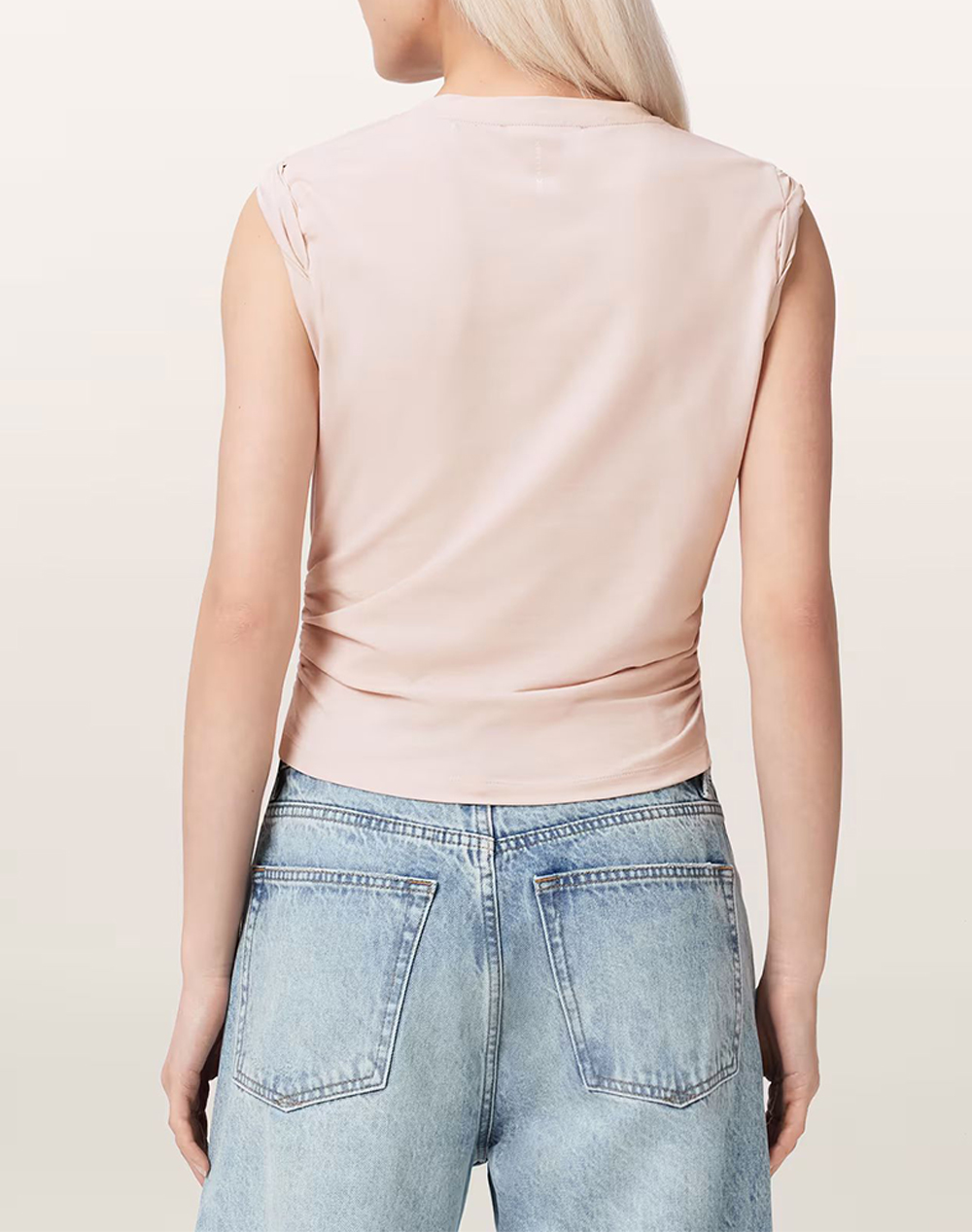 ALL SAINTS ALL SAINTS WEST TANK W214JA-Crystal Pink LightPink - 2