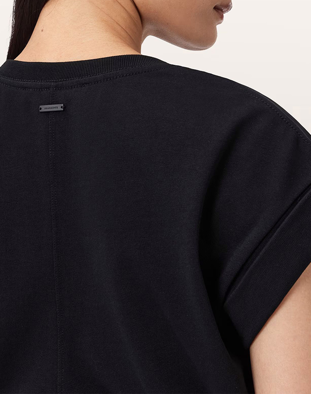 All Saints Top W054Jc-Black Black Γυναικεία ρούχα μπλούζες Τοπ Κορμακια Politikos Shop Πολιτικός